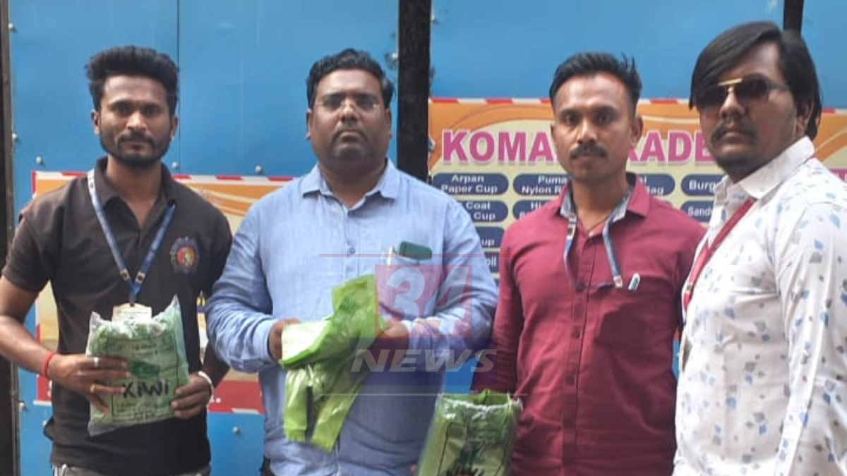 व्यापाऱ्यांचे धाबे दणाणले! चंद्रपुरात ३ पोती प्लास्टिक जप्त, पहा काय घडलं