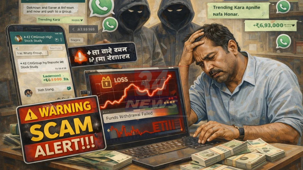 ४२ सिटीग्रुप हाय-प्रॉफिट स्टॉक स्टडी ग्रुपमधून सावधान! चंद्रपुरातून तक्रार दाखल