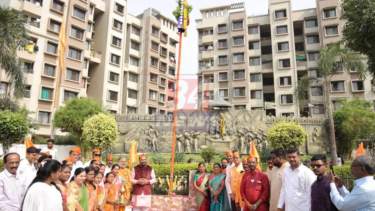 Gudi Padwa । चंद्रपुरात गुढीपाडव्याचा असा सोहळा तुम्ही कधीच पाहिला नसेल; शिवरायांच्या पुतळ्याबाबत मोठी घोषणा!