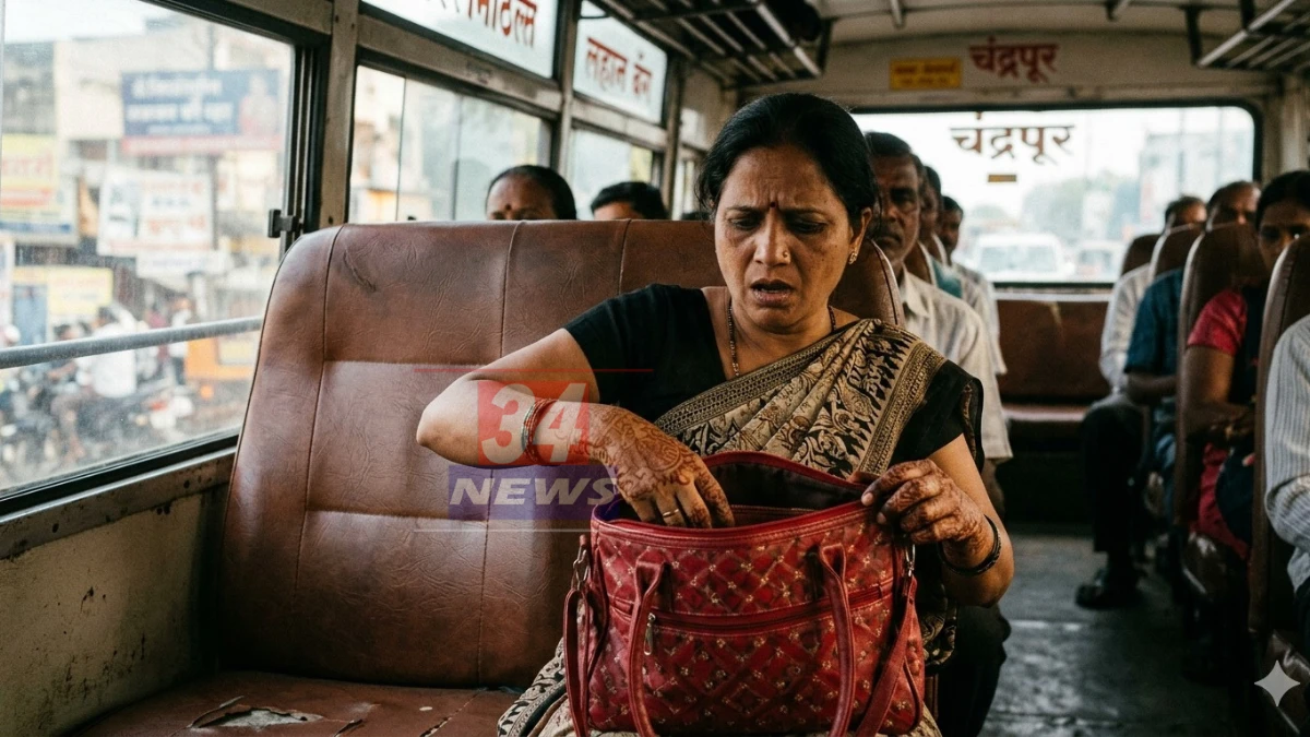 Maharashtra Bus Theft । मेहुणीच्या मुलीचं बारसं आटोपलं अन्...; परतीच्या प्रवासात ६ लाखांचा ऐवज चोरीला!