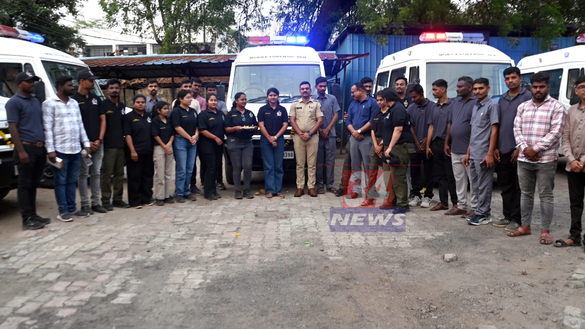 Forensic Van । आता घटनास्थळीच होणार डीएनए आणि फिंगरप्रिंट तपासणी; चंद्रपूर जिल्ह्याला मिळाल्या हायटेक व्हॅन.