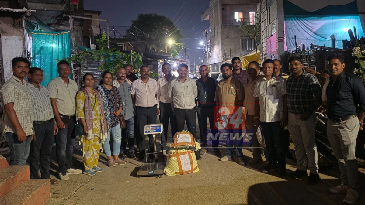 Chandrapur Police । गांजा तस्करीचे 'भाड्याचे घर'; चंद्रपूर गुन्हे शाखेने असा उधळला डाव!