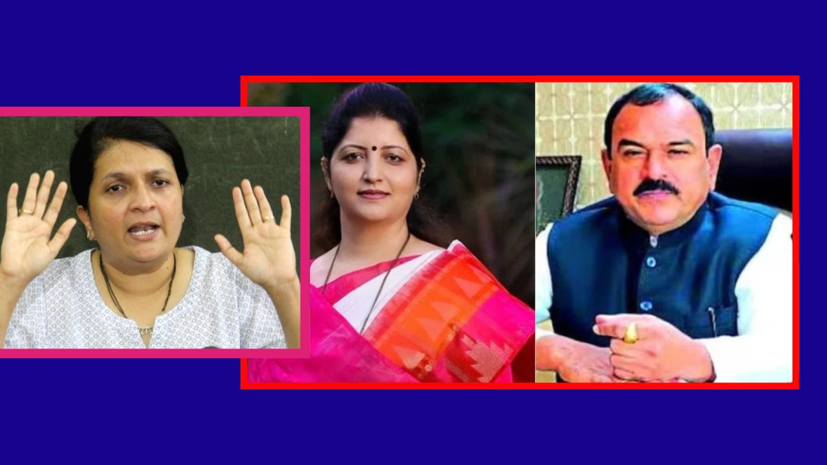 Ashok Kharat CDR । नाशिकमध्ये मोठा स्फोट! खरातच्या CDR मध्ये मंत्र्यांची नावे? अंजली दमानियांचा दावा