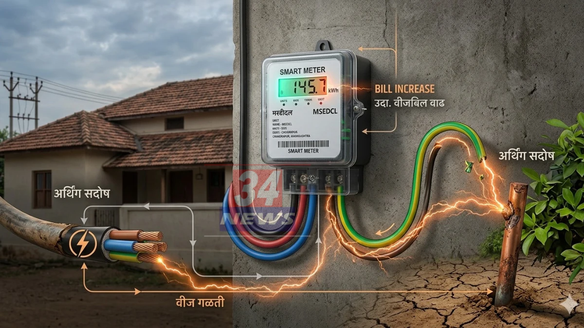 Electrical Earthing । स्मार्ट मीटरला दोष देण्यापूर्वी 'हे' तपासा; न्यूट्रल लिकेजमुळे तुमच्या खिशाला बसतोय कात्री!