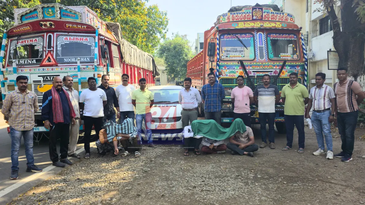 Cow Smuggling । तस्करांच्या मार्गात 'अडसर' ठरले चंद्रपूर पोलीस; गुन्हे शाखेच्या कारवाईने तस्करांचे धाबे दणाणले!