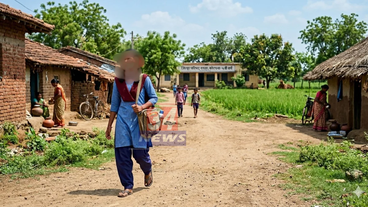 Missing Minor Girl । शाळेतून घरी परतलीच नाही; कोरपना तालुक्यातील त्या मुलीचा शोध सुरू
