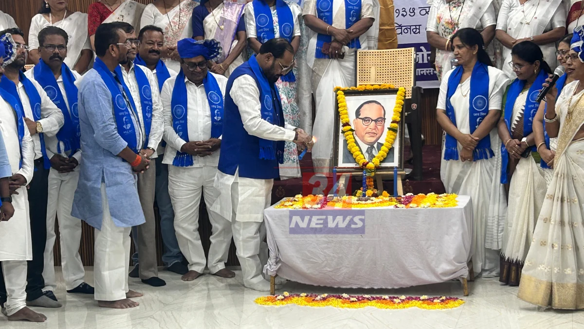 Ambedkar Jayanti । भारतरत्न डॉ. बाबासाहेब आंबेडकर यांनी दिलेले संविधान देशाच्या लोकशाहीचा आधारस्तंभ – आ. किशोर जोरगेवार