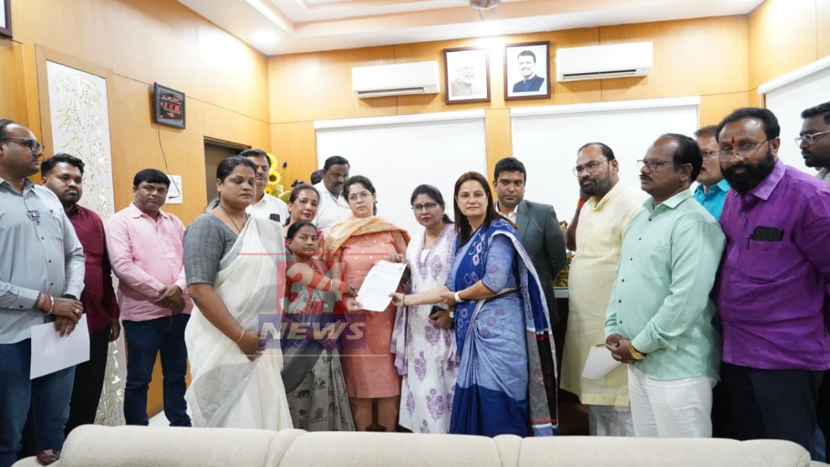 Record Heat । नर्सरी ते ५ वी पर्यंतच्या शाळांना सुट्टी द्या! चंद्रपूर जिल्हाधिकाऱ्यांकडे मागणी Image