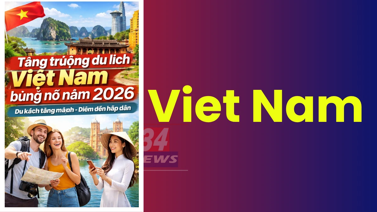 tăng trưởng du lịch Việt Nam । Du lịch Việt Nam bùng nổ, khách quốc tế tăng mạnh Image