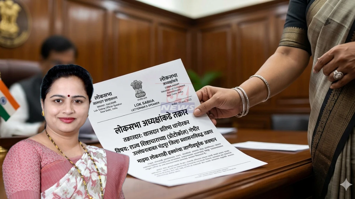 MP Pratibha Dhanorkar Complaint