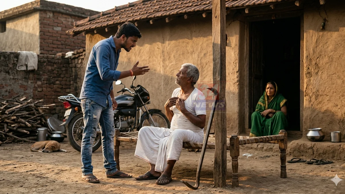 Son Attacks Father । "आईला का मारता?" एवढं विचारलं अन वडिलांच्या छातीत खुपसली सब्बल Image