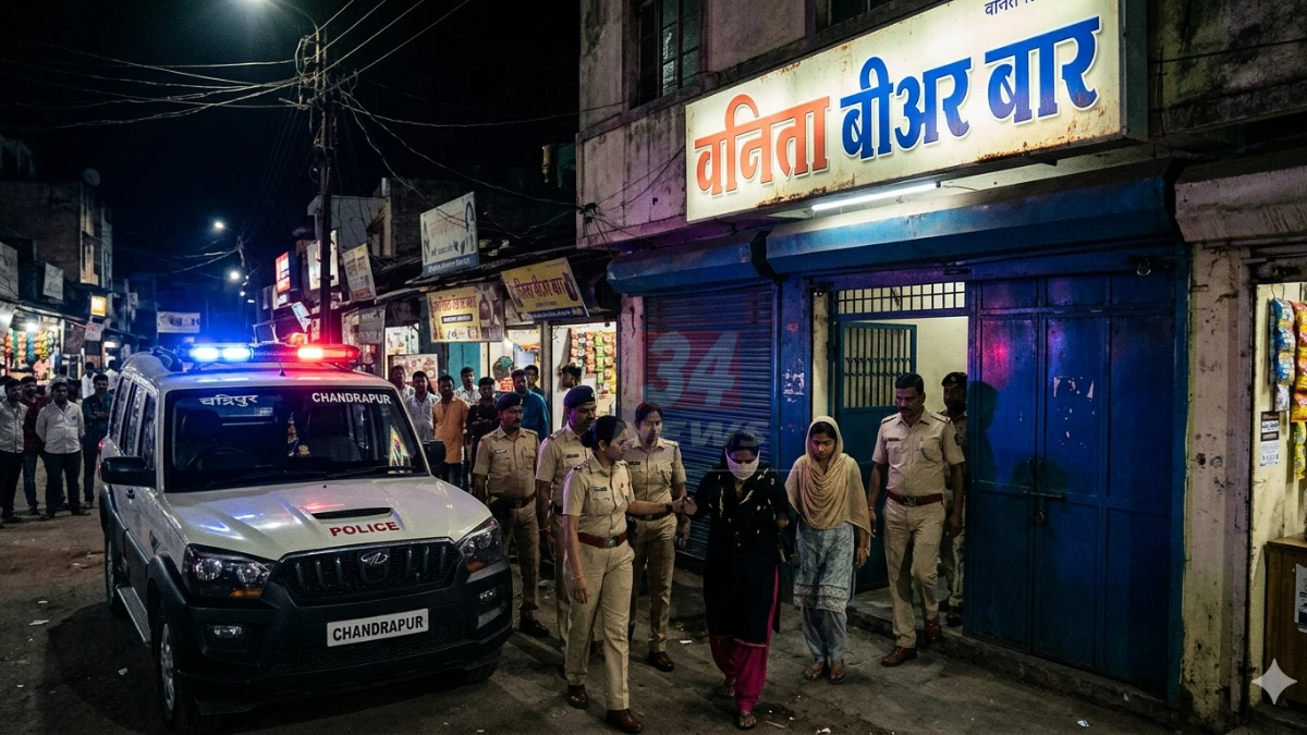 चंद्रपूर स्थानिक गुन्हे शाखेने वाहन चोरी प्रकरणात अटक केलेले 2 आरोपी व जप्त केलेली हिरो होंडा स्प्लेंडर MH 34 P 1180 दुचाकी LCB ने रचला सापळा: शाम नगरमधील 2 सराईत वाहन चोर गजाआड