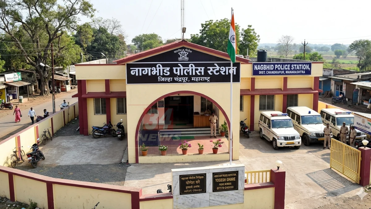 नागभीड पोलीस ठाण्यात Chandrapur POCSO Case संदर्भात कारवाई - अल्पवयीन अत्याचार प्रकरणी आरोपीला अटक