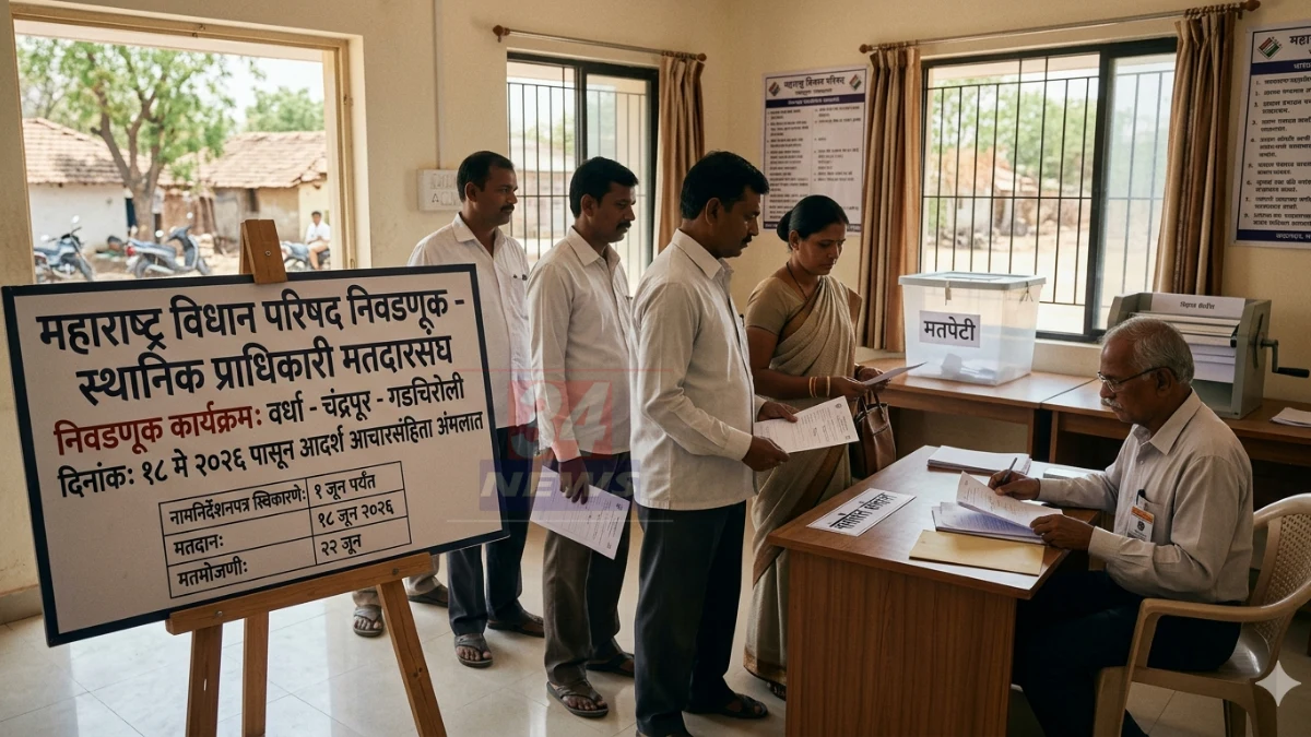 वर्धा-चंद्रपूर-गडचिरोली MLC Election Schedule जाहीर - निवडणूक आयोगाने जाहीर केला मतदान व मतमोजणीचा कार्यक्रम