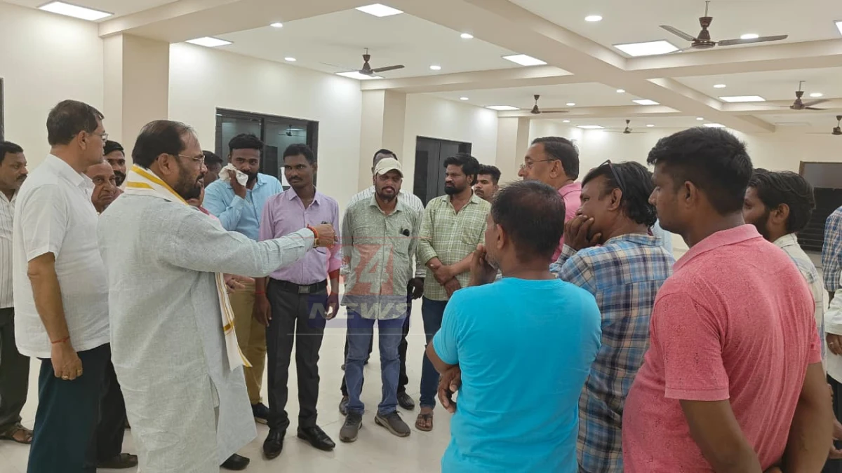 बाबूपेठ, चंद्रपूर येथे आमदार किशोर जोरगेवार यांनी पाहणी केलेली Chandrapur Study Center - 3.5 कोटींची अत्याधुनिक अभ्यासिका व व्यायामशाळा